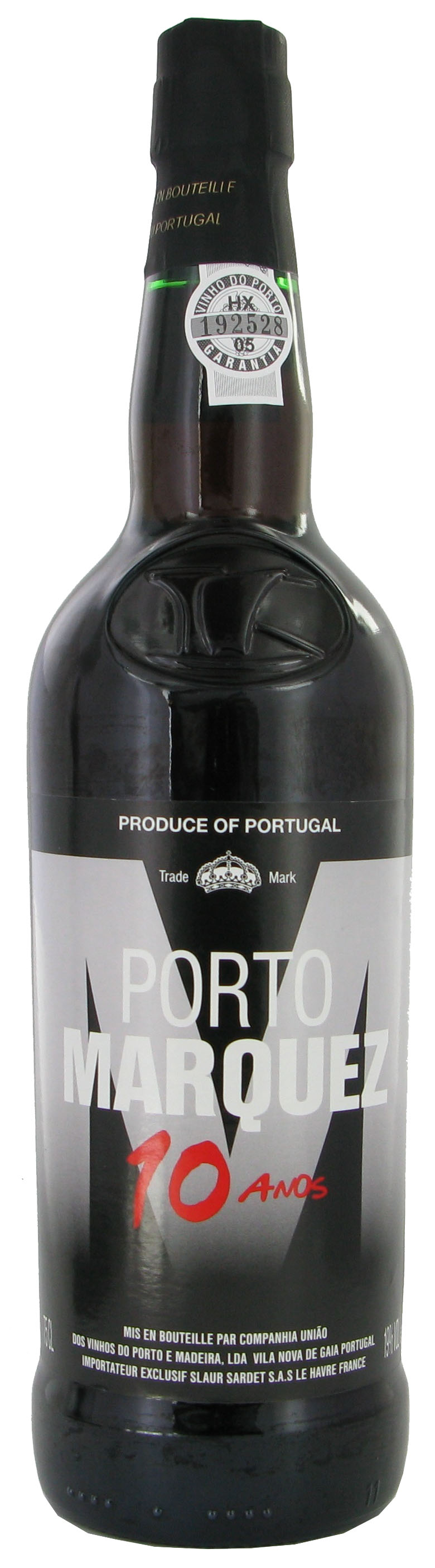 MARQUEZ Porto 10ans 19 75cl 0P1D 12 2014